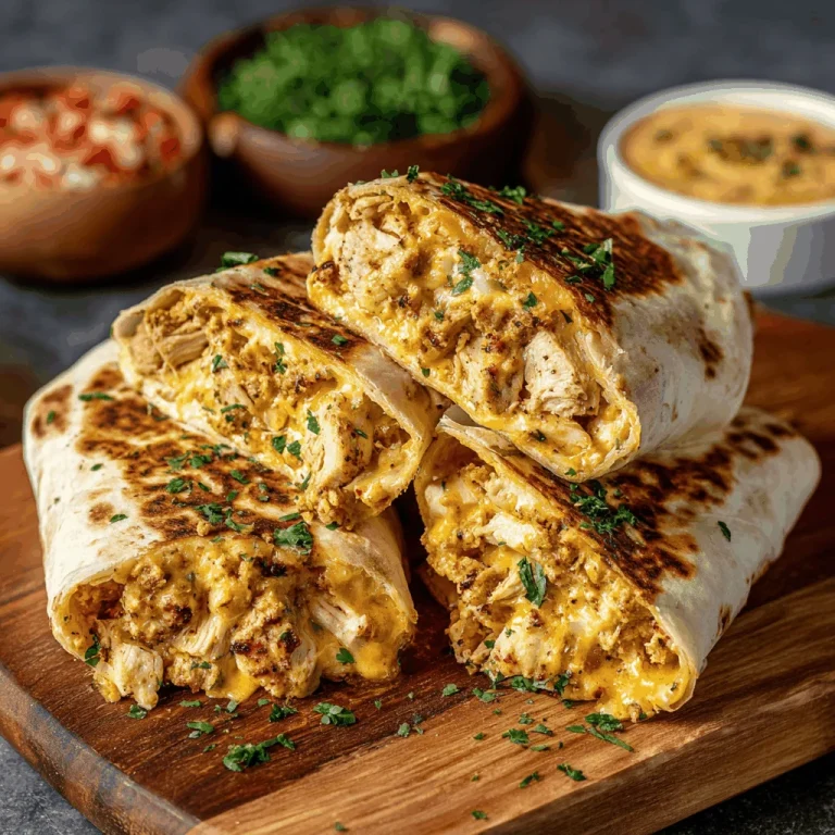 Why These Cheesy Garlic Chicken Wraps Are My New Favorite