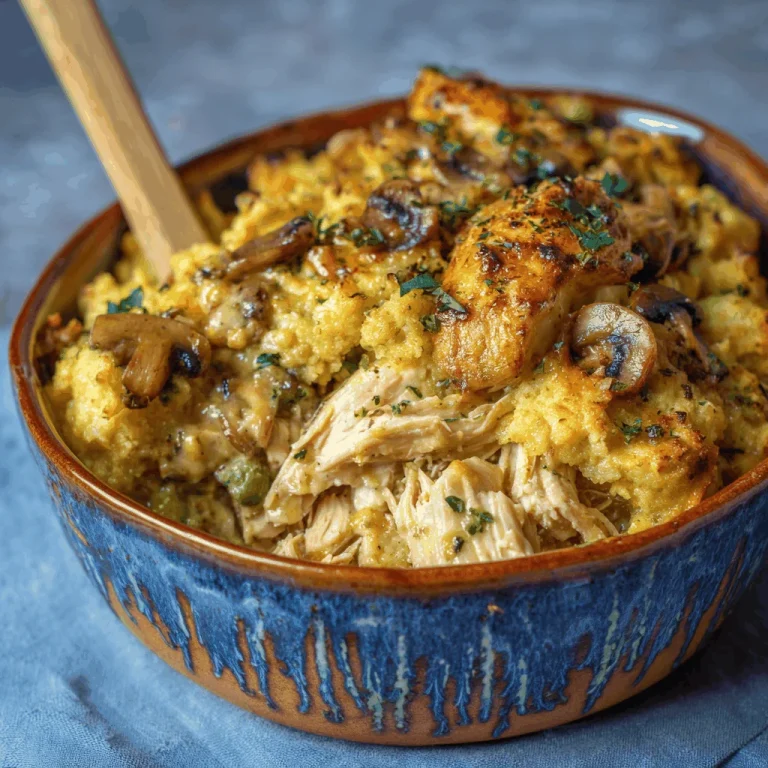 A Cozy Low Carb Chicken Casserole to Share with Friends A delicious plate of Easy Low Carb Chicken Casserole