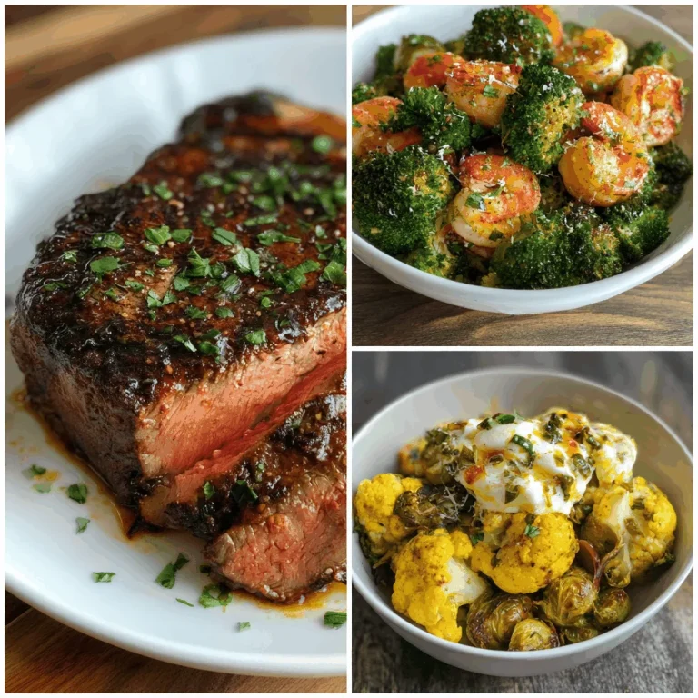 Discovering Low Carb High Protein Meals That Delight A delicious plate of 12 Quick and Easy Low Carb High Protein Meals - Her Highness, Hungry Me