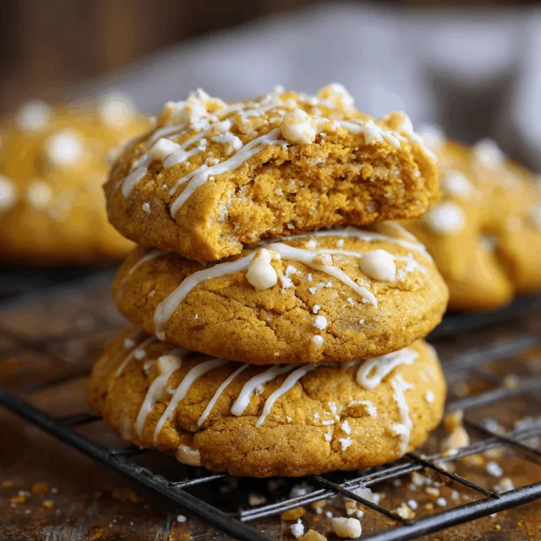 A delicious plate of Easy Pumpkin Cheesecake Cookies