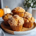 A delicious plate of Thanksgiving Pumpkin Muffin Recipe
