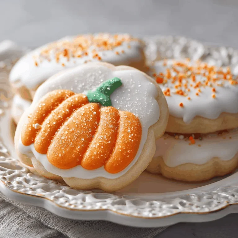 Baking Memories: The Pumpkin Sugar Cookies That Warm Hearts