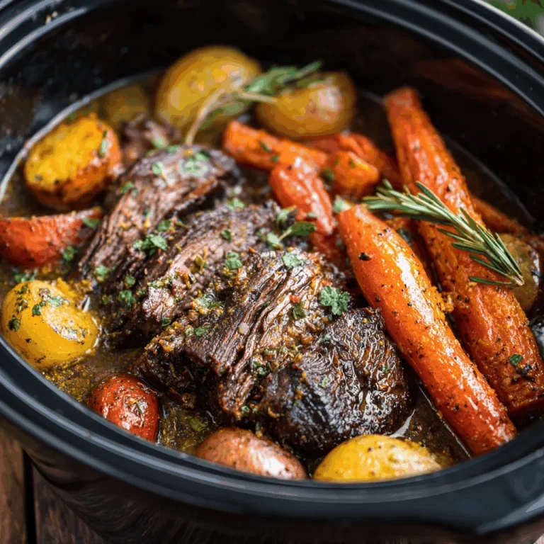A delicious plate of My whole collection of whole30 approved crockpot recipes.