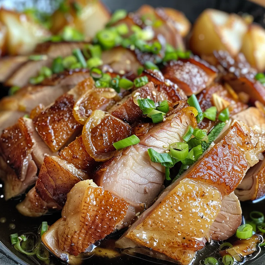 Close-up shot of homemade comfort food, emphasizing freshness and appetizing presentation.