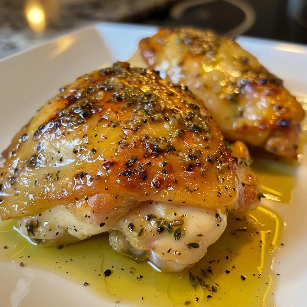 Sliced chicken breasts showcasing a golden-brown crust and herbs.