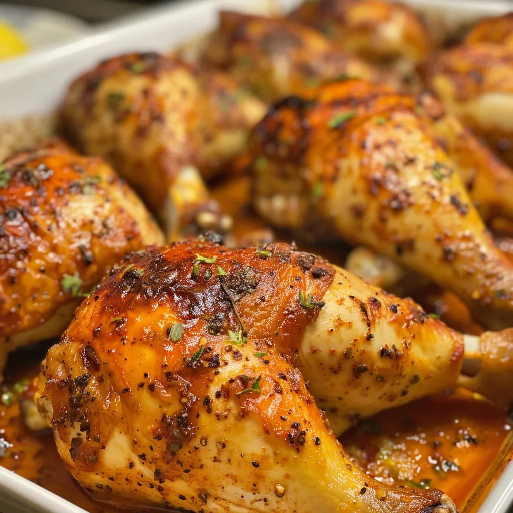 Tender chicken breast, seasoned and baked, displayed on a rustic plate.