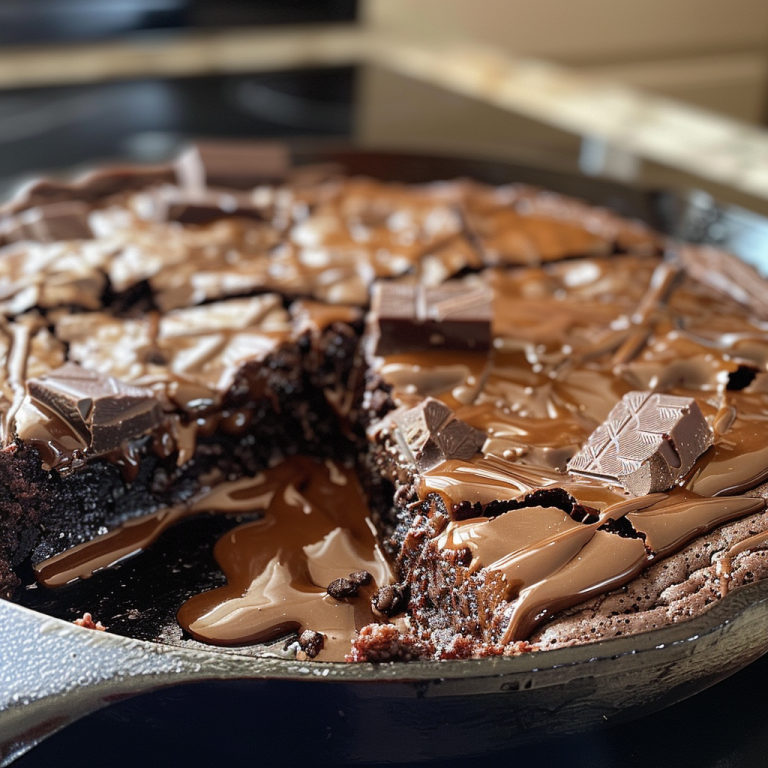 A Decadent Journey: The Skillet Brownie That Unites Flavors and Memories