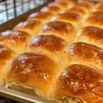 Delicious, soft dinner rolls made without dairy or gluten, highlighting their texture.