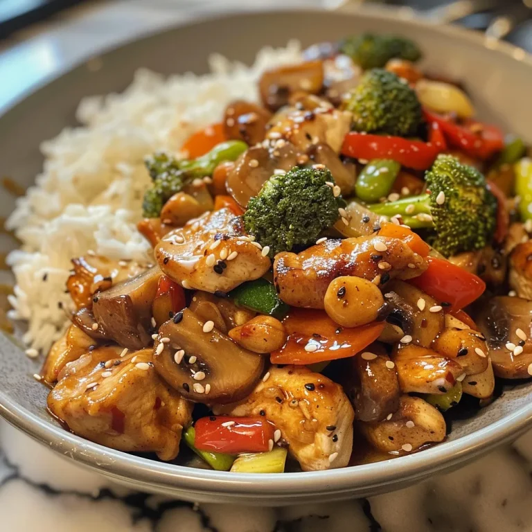 A Flavorful Journey: Discovering Clean Eating through Chicken Veggie Stir Fry Fresh chicken veggie stir fry displayed in a bowl, showing rich colors and textures.