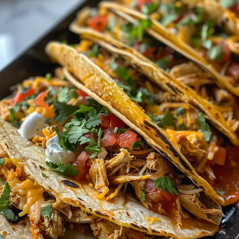 A side view of colorful mini tacos with melted cheese and toppings, captured on a phone.
