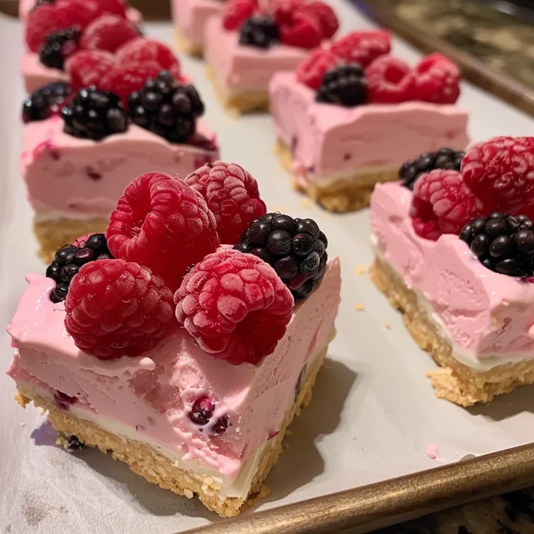 A Taste of Adventure Frozen Yogurt Bites That Celebrate Fresh Fruit A close-up view of colorful frozen yogurt bites topped with fresh berries.