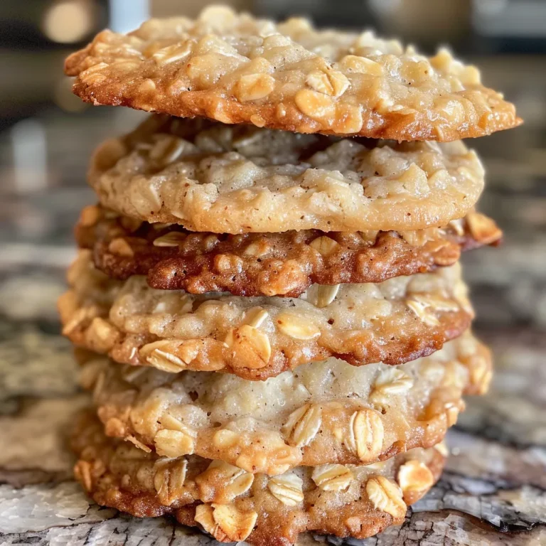 Wholesome Adventures The Honey Oatmeal Cookies That Bring Family Together Close-up view of soft and chewy honey oatmeal cookies on a wooden surface.