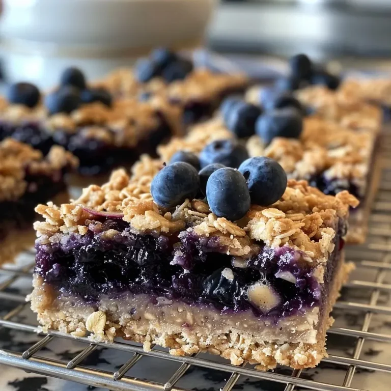 ['Close-up side view of gooey Blueberry Oatmeal Bars on a wooden surface.', 'Deliciously baked Blueberry Oatmeal Bars with visible blueberries, displayed on a white plate.', 'A side view of fresh Blueberry Oatmeal Bars, showcasing their texture and fruit filling.', 'Close-up of a slice of Blueberry Oatmeal Bars highlighting the blueberries and oatmeal layers.']