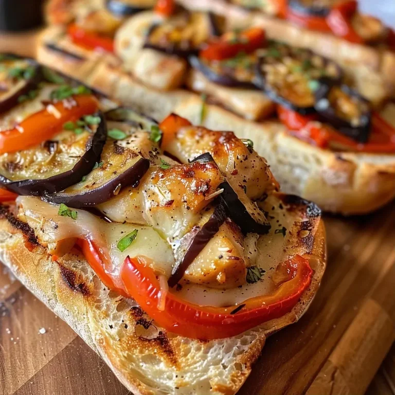 ['Close-up of a roasted chicken baguette filled with colorful ingredients.', 'Side view of a juicy roasted chicken baguette showcasing melted mozzarella and grilled capsicum.', 'Detailed image of a baguette sandwich with roasted chicken and vibrant toppings.', 'Delicious roasted chicken baguette with a variety of fresh ingredients on display.']