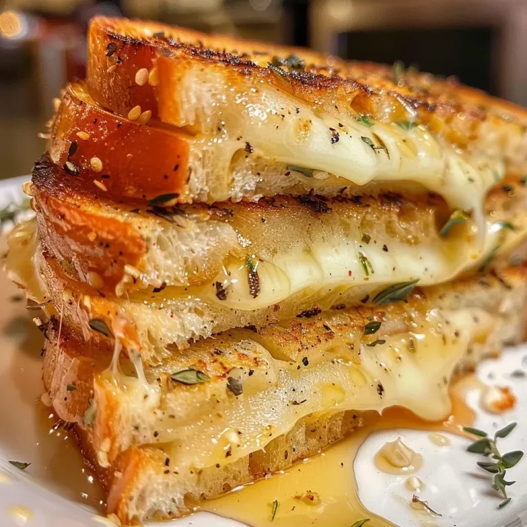 ['A close-up side view of a grilled cheese sandwich with apple slices, showcasing melted cheese and toasted bread.', 'Juicy grilled cheese sandwich featuring thin apple slices, captured from a side angle with a focus on the bread texture.', 'Delicious apple grilled cheese sandwich displayed in a close-up, highlighting the gooey cheese and fresh apple slices.', 'Side view of a savory grilled cheese sandwich filled with apple, emphasizing golden brown bread and melted cheese.']