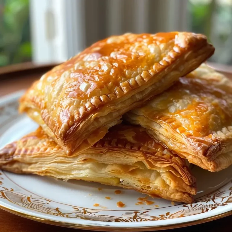 ['Close-up of a golden brown apple turnover with cinnamon glaze on a plate.', 'A side view of a flaky apple turnover drizzled with cinnamon glaze, showcasing its filling.', 'Detailed shot of an apple turnover, highlighting its crispy pastry and sweet glaze.', 'Close-up view of a freshly baked apple turnover, glistening with cinnamon icing.']