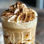 ['Close-up of Brown Sugar Cold Foam in a clear glass with a creamy texture.', 'Side view of a Brown Sugar Cold Foam drink with a frothy topping.', 'Delicious Brown Sugar Cold Foam with cinnamon sprinkles in a glass.', 'Creamy Brown Sugar Cold Foam drink showcasing its layered appearance.']
