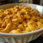 ['A close-up side view of a bowl of Low Calorie Pumpkin Mac and Cheese, showcasing creamy orange pasta with melted cheese.', 'A vibrant dish of Low Calorie Pumpkin Mac and Cheese, featuring pasta with a rich pumpkin color and green herbs sprinkled on top.', 'A side angle view of creamy pumpkin mac and cheese in a white bowl, highlighting the texture of the cheese and pasta.', 'A detailed image of Low Calorie Pumpkin Mac and Cheese, capturing the creamy consistency and hints of garlic and herbs.']