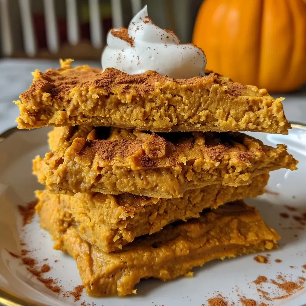 ['Close-up view of fluffy Low Carb Pumpkin Spice Meriques on a plate.', 'Side perspective of golden-brown meriques with a creamy texture, garnished with spices.', 'Detailed shot of Low Carb Pumpkin Spice Meriques showcasing their airy structure and rich color.', 'Close-up image highlighting the delicate, soft peaks of Pumpkin Spice Meriques.']