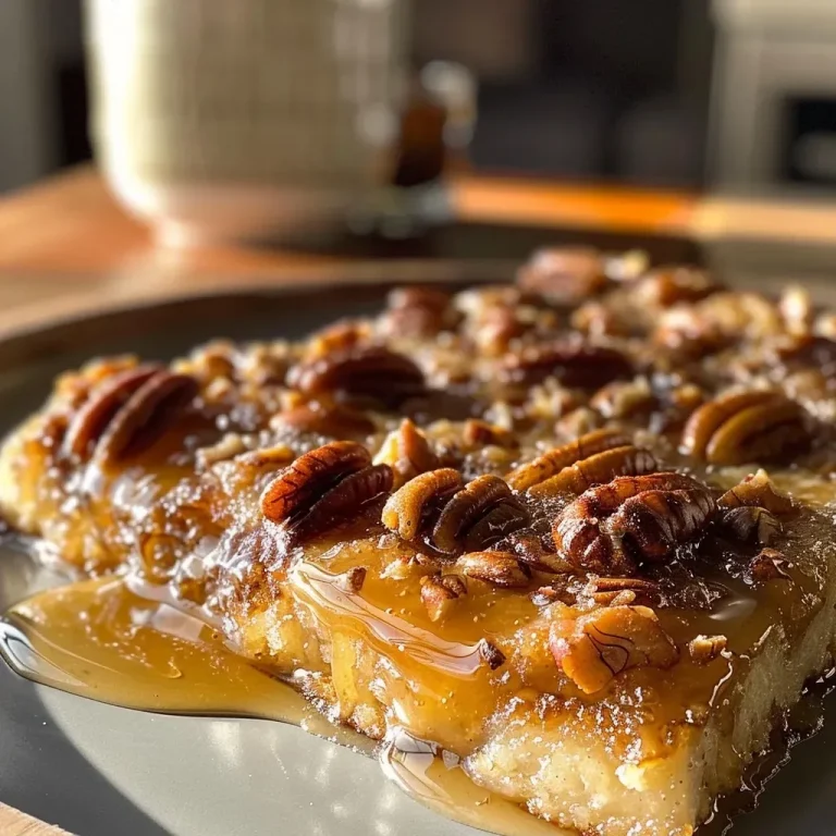 ['Close-up view of warm Maple Pecan Sticky Buns with a shiny glaze and chopped pecans on top.', 'Side profile of sticky buns drizzled with maple syrup, showcasing gooey texture and nutty pecan bits.', 'Detailed shot of freshly baked Maple Pecan Sticky Buns, emphasizing the caramelized topping and soft dough.', 'Appetizing close-up of sticky buns featuring a rich maple glaze and sprinkled pecans, highlighting their sweetness.']