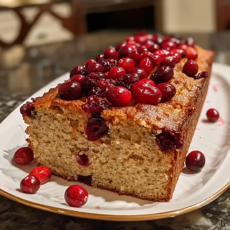 ['A side view of a Protein Cranberry Orange Loaf with a golden-brown crust and visible cranberries.', 'Close-up shot of a moist Protein Cranberry Orange Loaf showcasing its texture and orange zest.', 'Delicious Protein Cranberry Orange Loaf sliced to reveal its juicy interior filled with cranberries.', 'Detailed side view of a baked Protein Cranberry Orange Loaf adorned with a light glaze.']