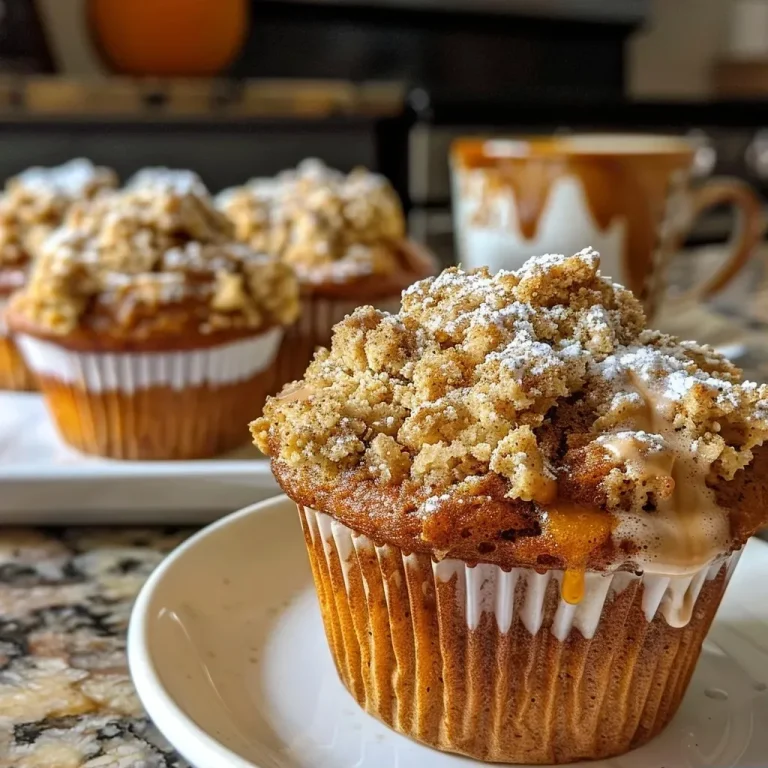 ['A close-up side view of a freshly baked Pumpkin Spice Latte Muffin on a rustic wooden table.', 'A detailed view of a moist Pumpkin Spice Latte Muffin with a sprinkle of sugar on top.', 'Side profile of a Pumpkin Spice Latte Muffin, showcasing its golden-brown exterior and soft texture.', 'A mouthwatering Pumpkin Spice Latte Muffin displayed on a plate, emphasizing its fluffy, inviting appearance.']