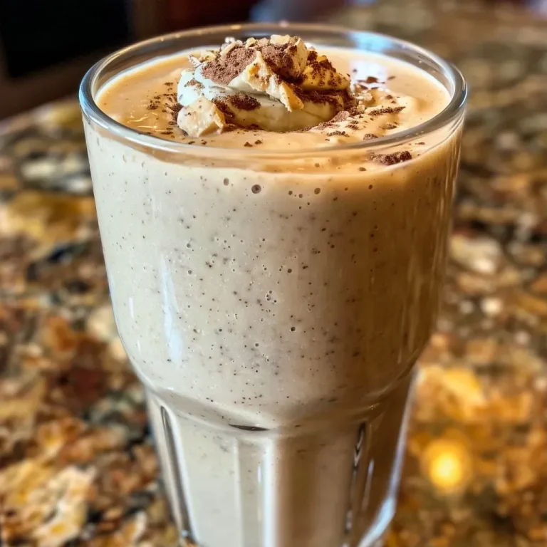 Almond Butter Banana Smoothie