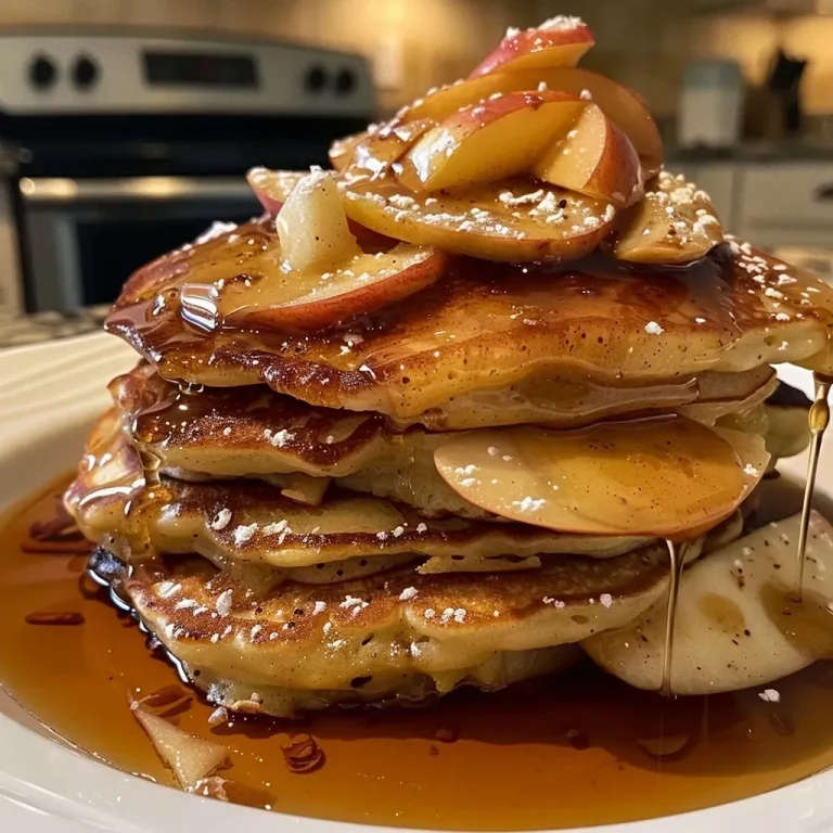Apple and Cinnamon Pancakes