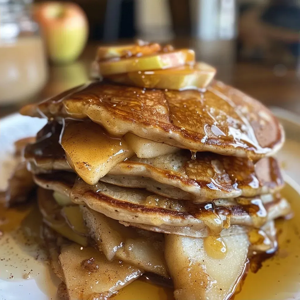 Apple and Cinnamon Pancakes
