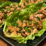 Asian Chicken Lettuce Wraps