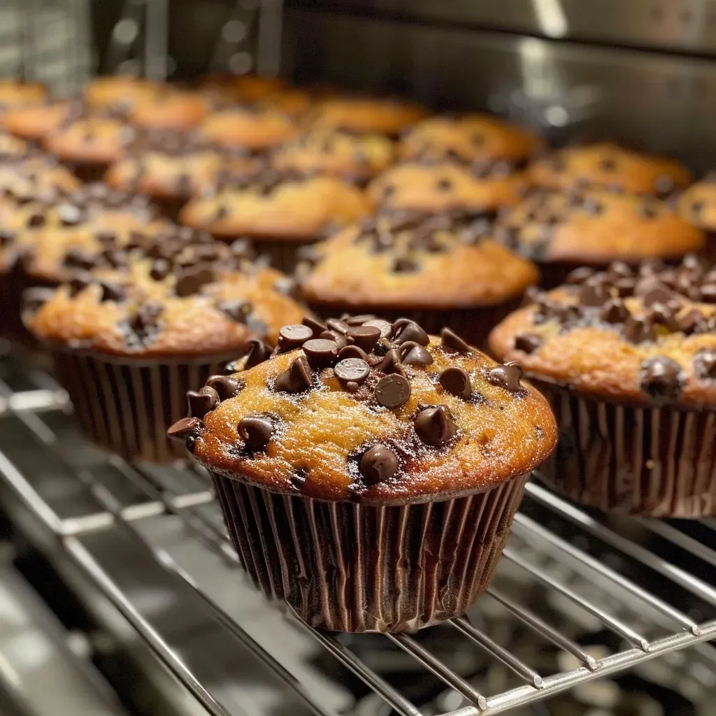 Banana Chocolate Chip Muffins