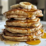 Banana Oatmeal Pancakes