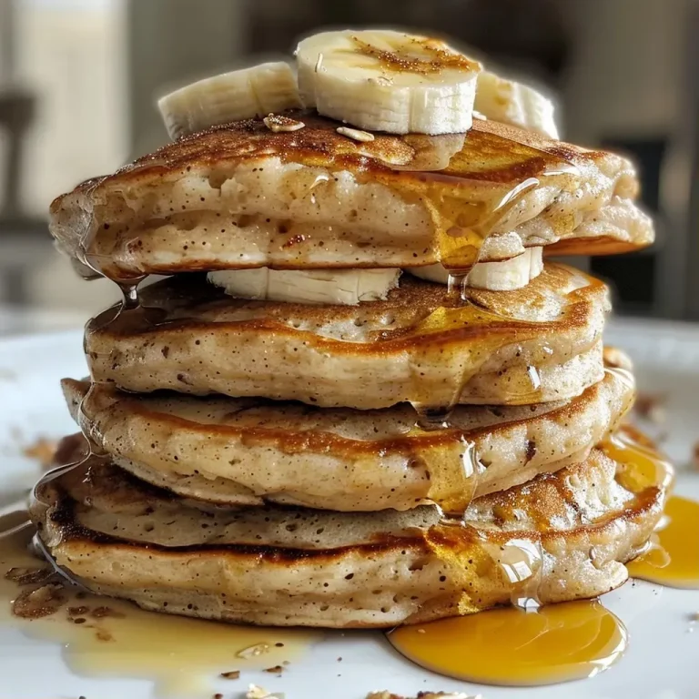 A Breakfast Journey Discovering Comfort in Banana Oatmeal Pancakes Banana Oatmeal Pancakes