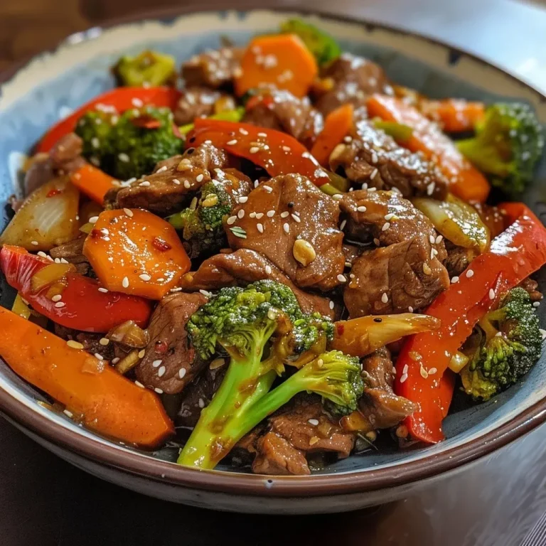 Wok Wonders A Culinary Adventure Through Colorful Stir Fry Landscapes Beef Stir Fry with Vegetables