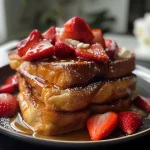 Brioche French Toast with Strawberries