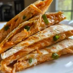 Buffalo Chicken Quesadillas