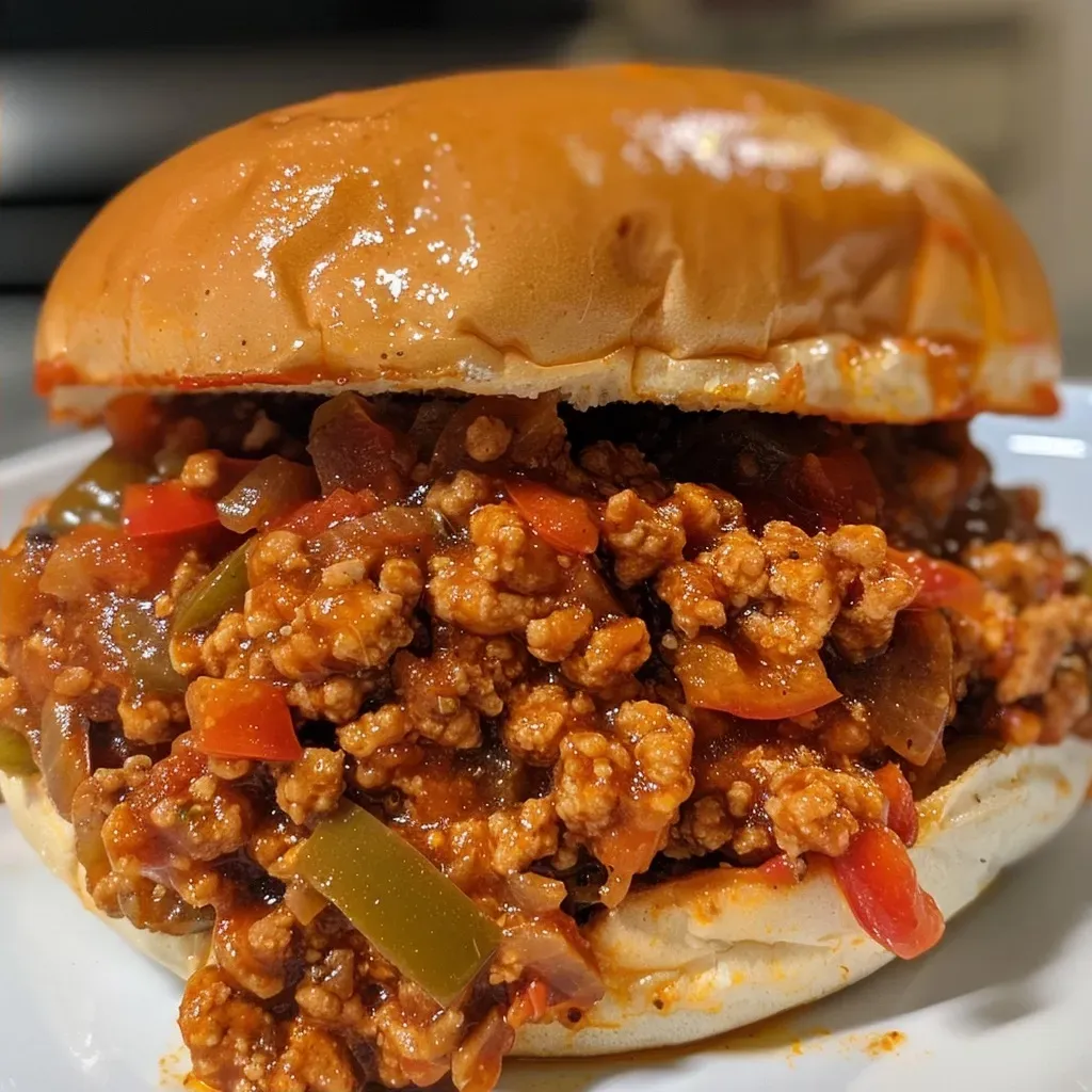 Cajun Chicken Sloppy Joes