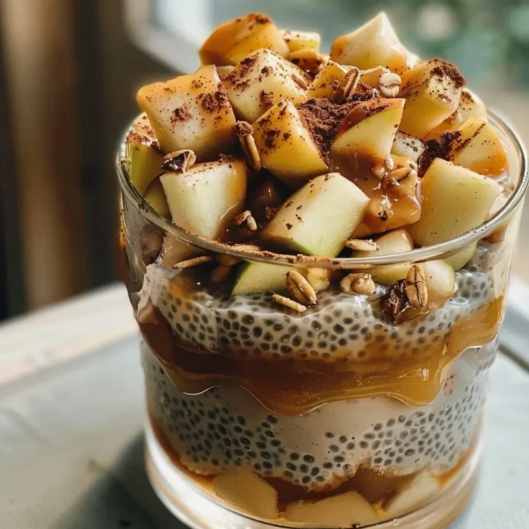 Caramel Apple Chia Parfaits Recipe