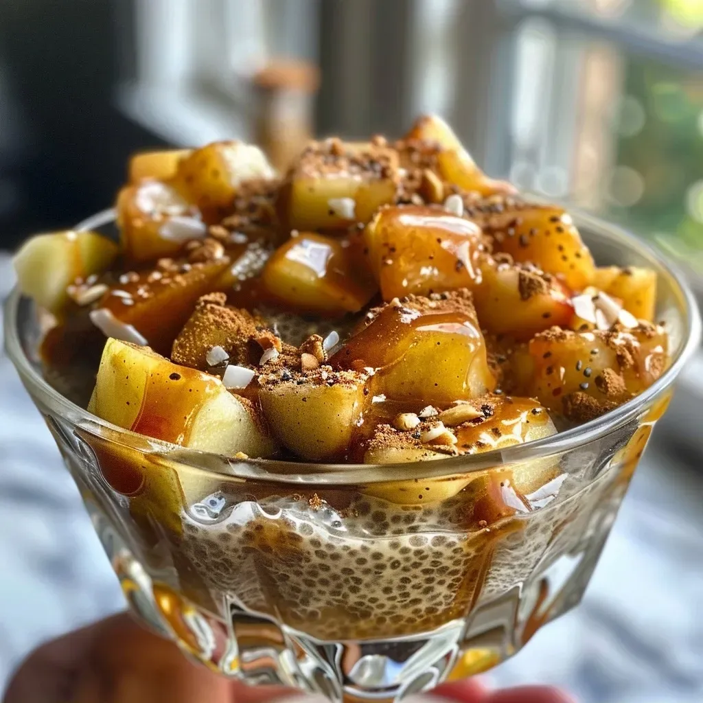 Caramel Apple Chia Parfaits Recipe