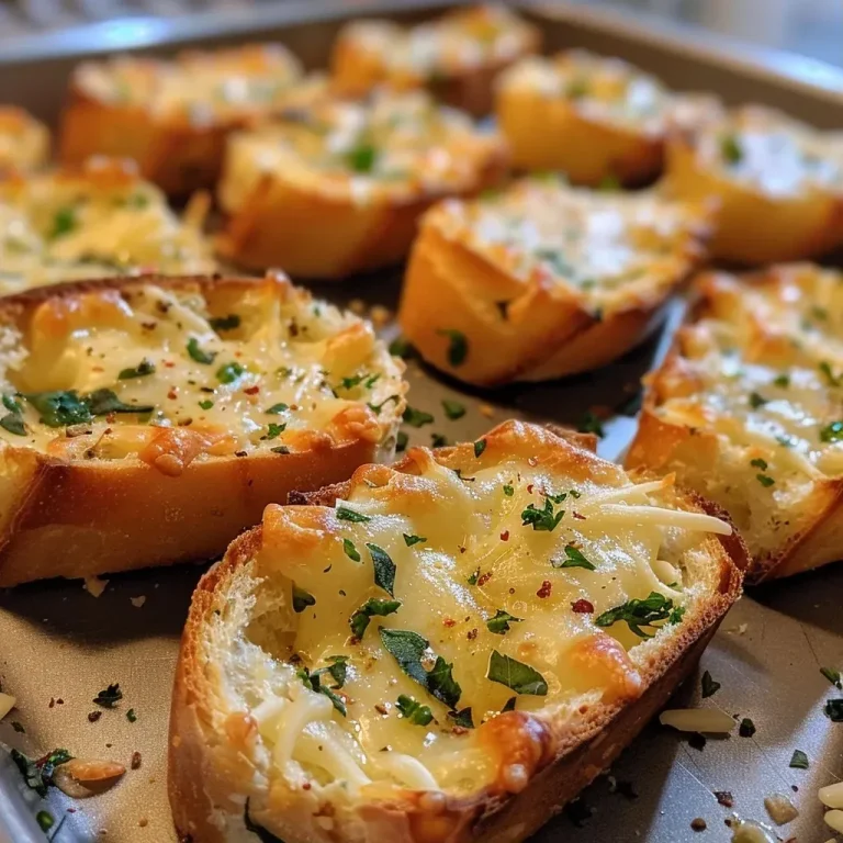 Cheesy Garlic Bread Bites