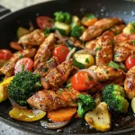 Chicken and Vegetables Skillet