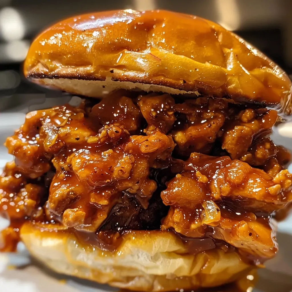 Chicken Sloppy Joes
