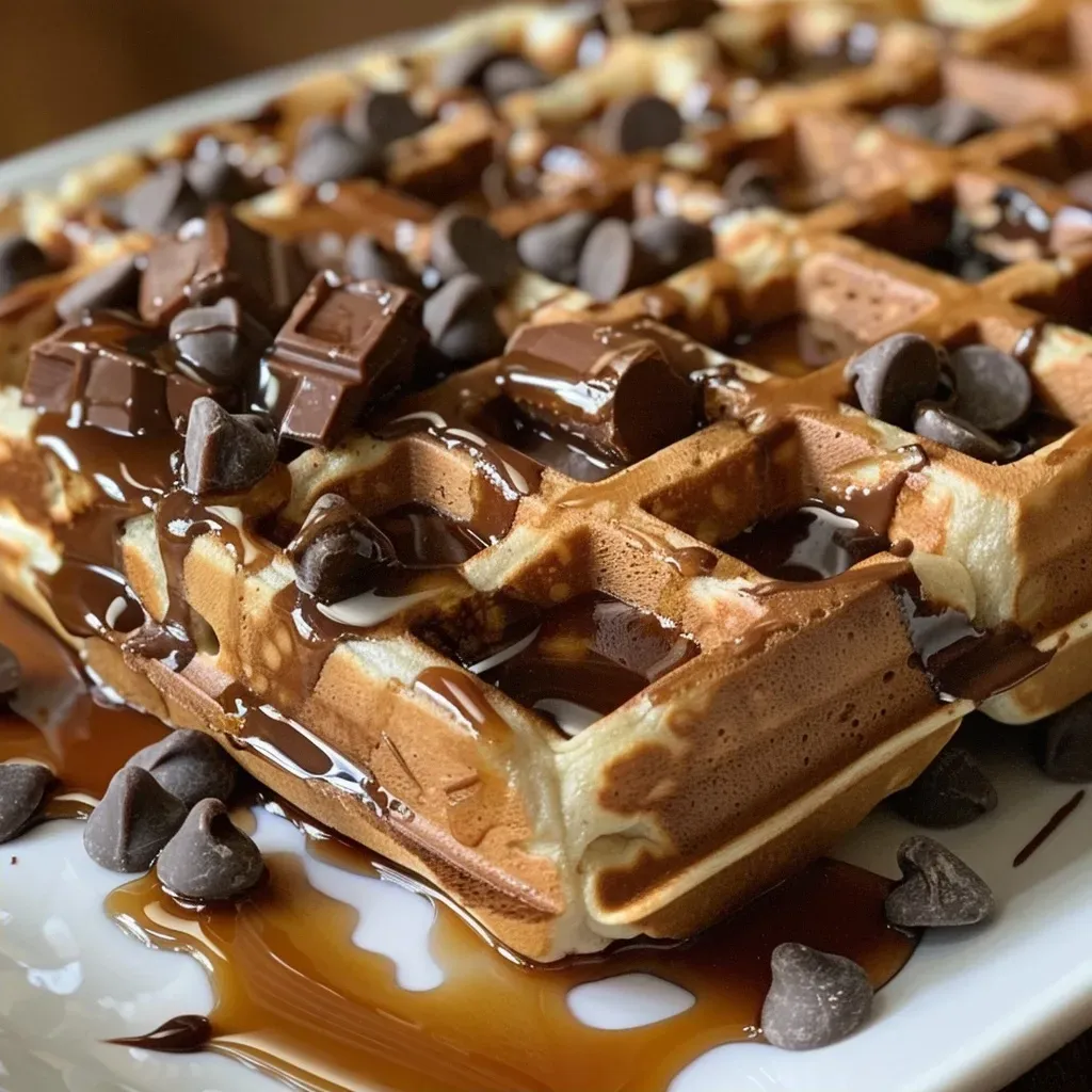 Chocolate Chip Waffles