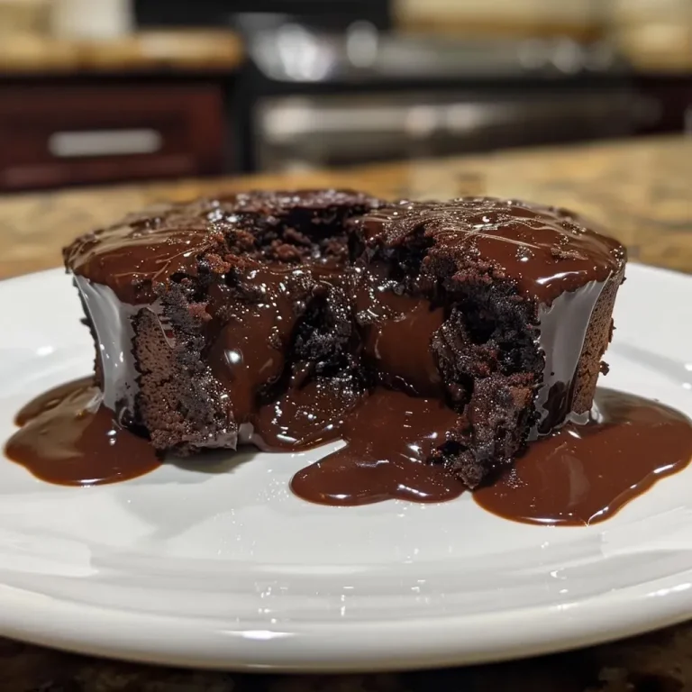 The Decadent Discovery: How Chocolate Lava Cakes Ignite My Sweet Wanderlust A close-up side view of a chocolate lava cake, showcasing the molten chocolate center.
