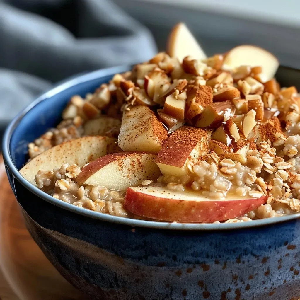 Cinnamon Apple Oatmeal Bowl