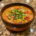 Creamy Chicken Tortilla Soup