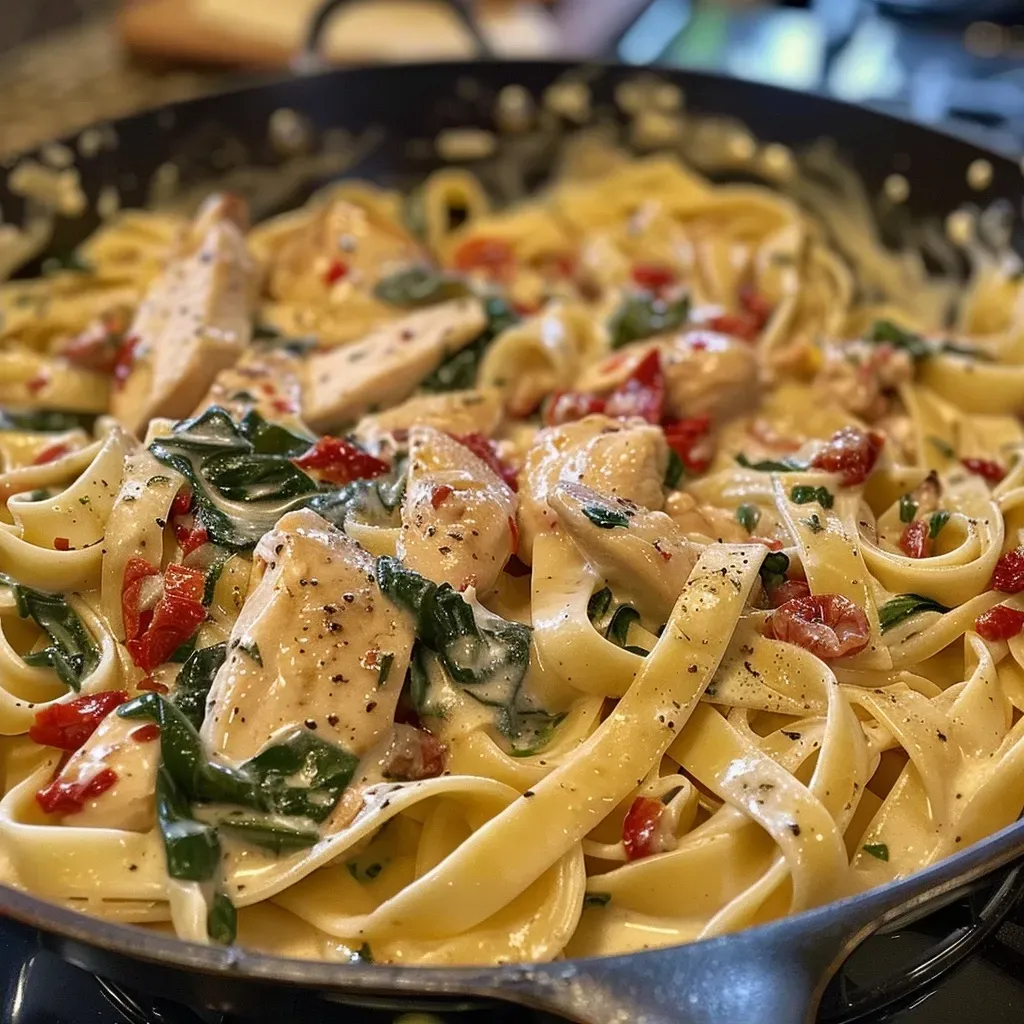 Creamy Tuscan Chicken Pasta