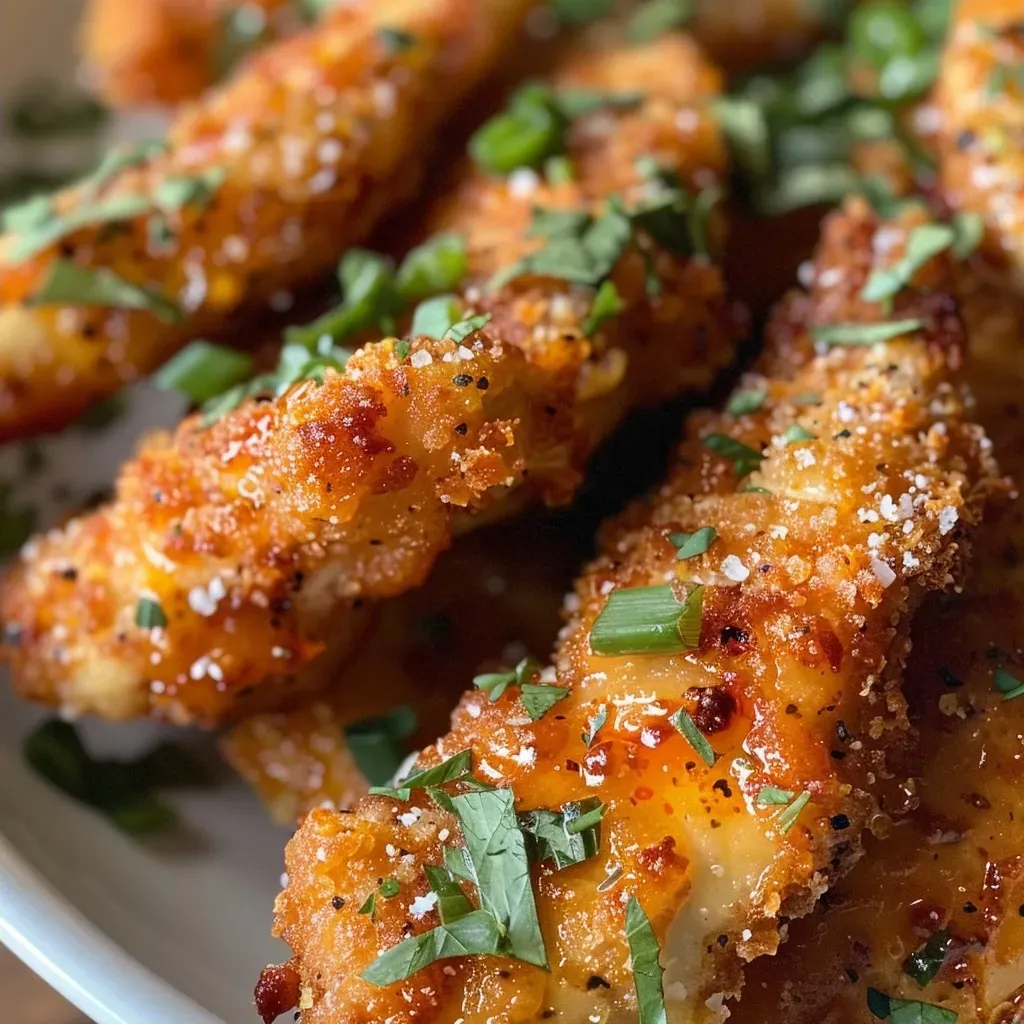 Crispy Baked Hot Honey Chicken Tenders