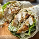 Delicious Chicken Caesar Wraps