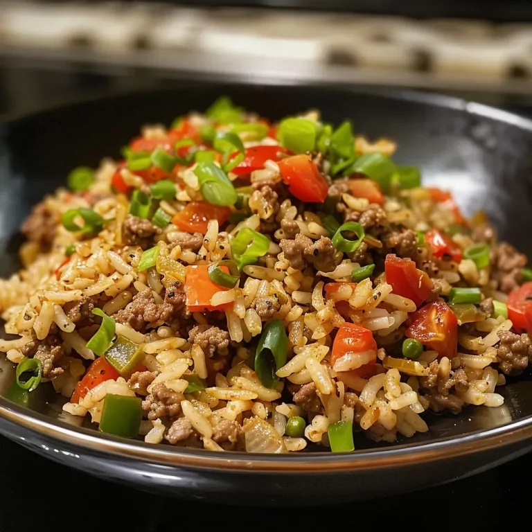 A Flavorful Journey Through the Bayou The Dirty Rice That Brought Us Together Dirty Rice with Ground Beef